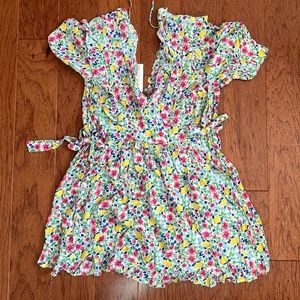 Olivaceous Floral Dress from Impeccable Pig